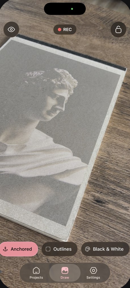 Ghost Canvas — AR anchoring